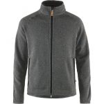 Fjallraven Fleeces | Herren Övik Fleece Zip Sweater M Dark Grey