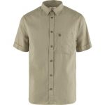 Fjallraven Hemden | Herren Övik Travel Shirt SS M Sand Stone