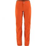Fjallraven Mountaineering-Hosen | Damen Bergtagen Lite Eco-Shell Trousers W Hokkaido Orange