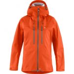 Fjallraven Mountaineering-Jacken | Damen Bergtagen Eco-Shell Jacket W Hokkaido Orange