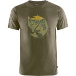 Fjallraven T-Shirts & Tops | Herren Arctic Fox T-shirt M Dark Olive